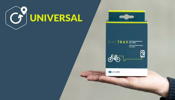 GPS Tracker Powunity BikeTrax universal, 9-100V