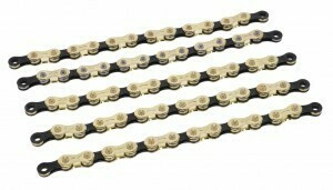Lant XLC CC-C08 1/2 X 11/128, 114 LINKS 10 viteze GOLD/BLACK