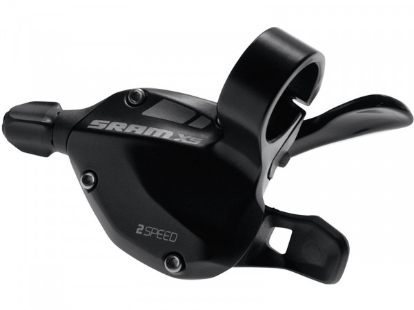 Maneta schimbator fata Shifter X-5 Trigger 2viteze, negru