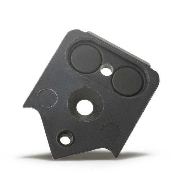 Mounting plate, including magnets, screws not contained