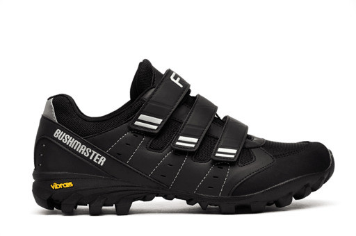 Pantofi ciclism FLR Freeride Bushmaster MTB negru/argintiu
