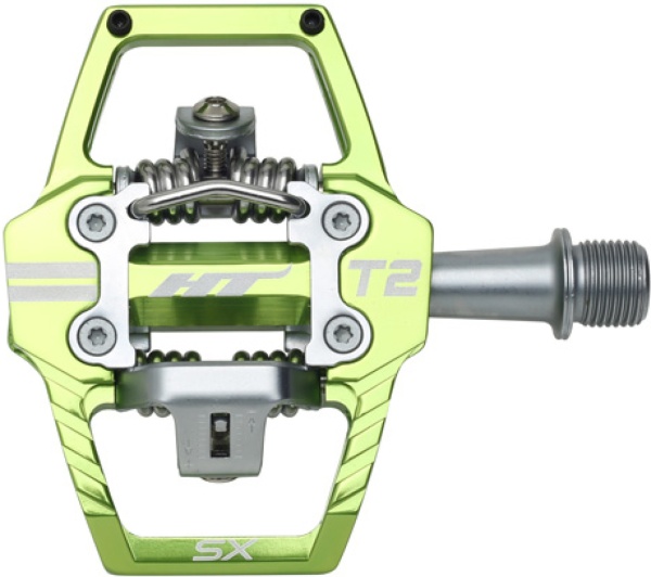 Pedale HT Components HT-T2-SX, Verde