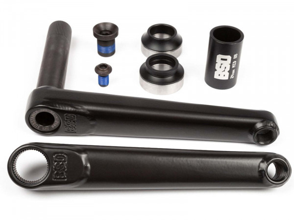 Pedalier BSD Substance XL V2 Crank 165mm, negru