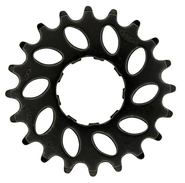 Pinion pentru eBike KMC pentru Enviolo 1/2" X 1/8", 20 T, negru