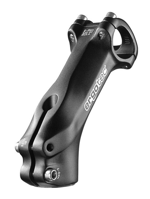 Pipa A-Head Ergotec High Charisma Alu, black, 1 1/8", 25.4mm, 110mm