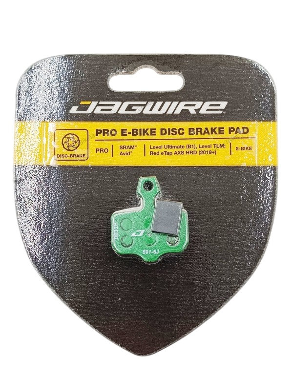 Placute frana Jagwire Pro E-Bike (DCAB79) compatibile Avid Elixir R, CR, CR Mag,1,3,5,7,9,X.0, XX, World Cup, SRAM Level Ultimate Stealth 2P (C1), Level Silver Stealth 2P (C1), Level Ultimate (B1), Level TLM (B1), Level TL, Level T, Level; DB5, DB3, DB1,