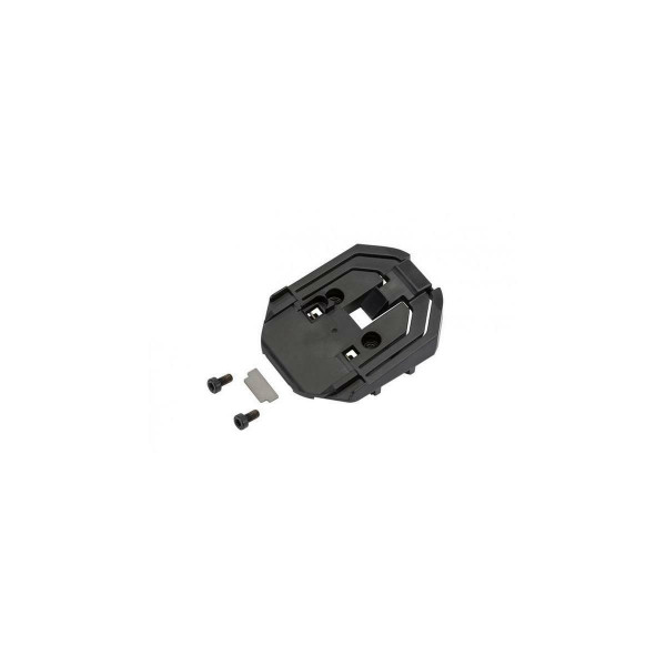 PowerTube add on plate kit vertical, incl. mounting plate, 2 x cylinder screw M4x8, locking clamp, 2 x springs