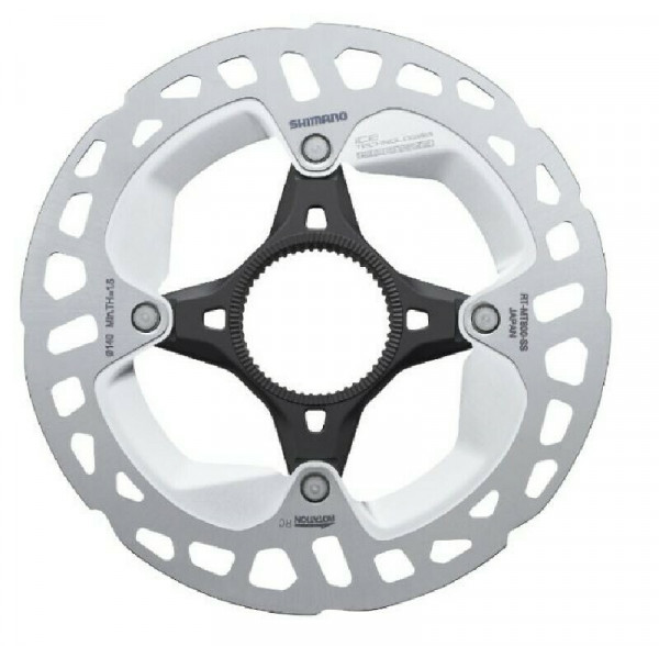 Rotor pt. frana pe disc Shimano RT-MT800-SS, 140mm cu piulita de strangere (seratie external)