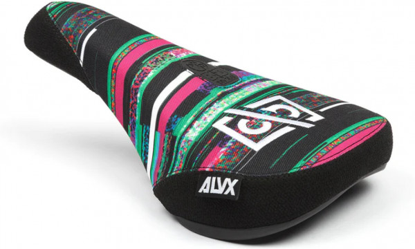 Sa BSD Alvx Eject - Mid Pivotal VX Glitch (schwarz, pink, teal) Alex Donnachie Signature