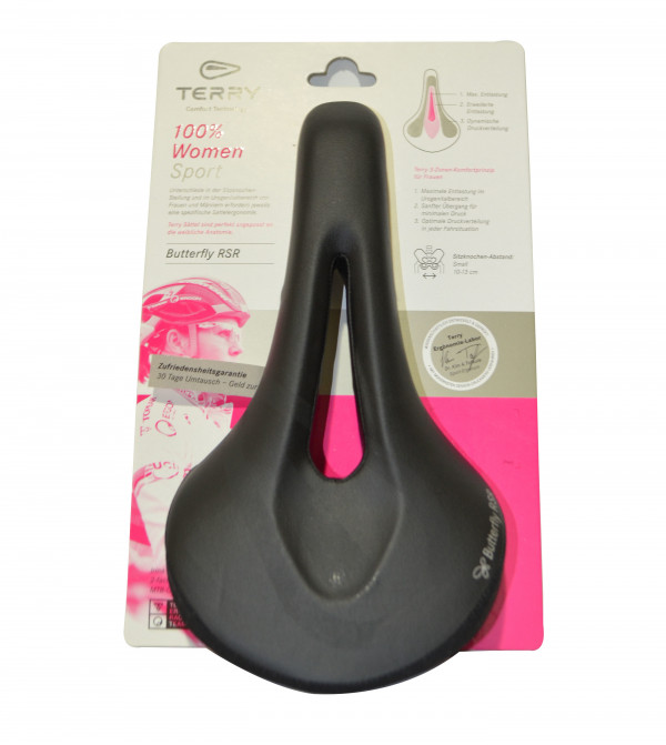 Selle De Vélo Terry Butterfly Ti Gel Pour Femme - Coupe Centrale Confort, Occasion
