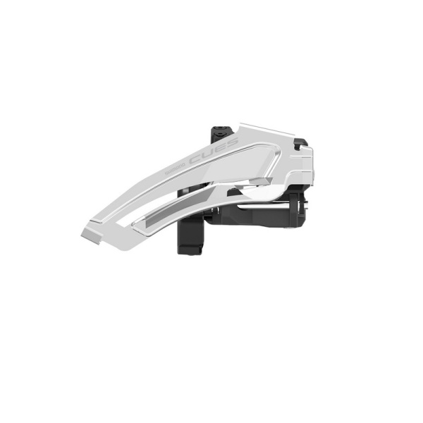 Schimbător Față Shimano CUES FD-U6010-L, 2x10/11 Viteze, Colier Low 34.9mm , Top Swing, CS 63-68°, 40T/46T, CL 48.8mm