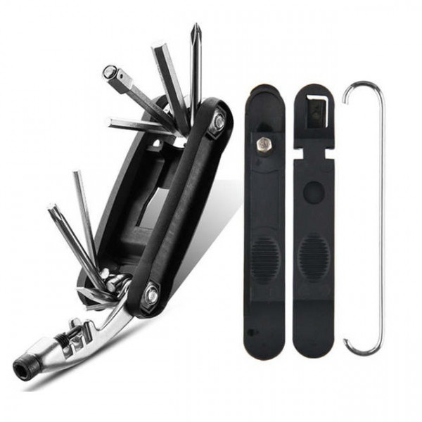Set scule de buzunar ROCKBROS Multitool 12F cu leviere GJ804C
