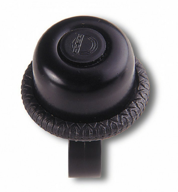 Sonerie mini twist Reich negru, 22.0-27.0mm