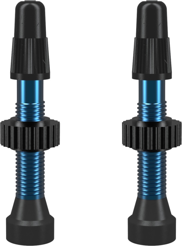 Valva Presta WTB TCS din aluminiu, 34 mm, albastra
