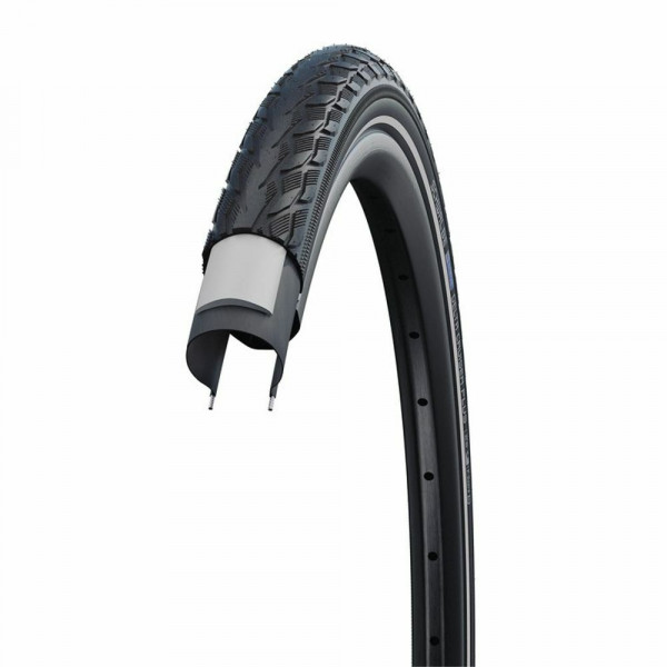 Anvelopa Schwalbe Delta Cruiser Plus HS431 26X1 3/8'37-590 BLK-REFLEX TSKIN PG GRC