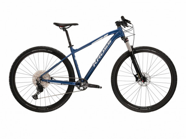 Bicicleta Kross LEVEL 5.0, Roti - 29 Inch, Marime - XL, Blue Silver Glossy