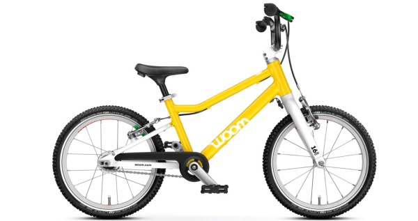 Bicicleta Woom 3 GO, AUTOMAGIC, Galben