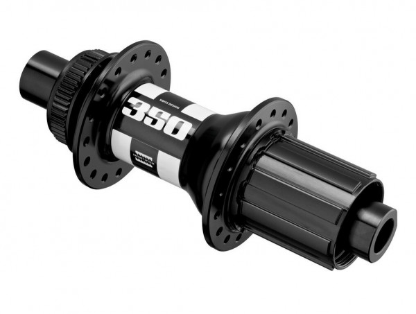 Butuc spate DT Swiss 350 Road disc brake 142mm/12mm TA, CL, 28h