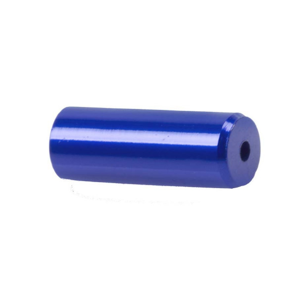 Capete camasa M-Wave CNC 4.1/12 mm albastru anodizat