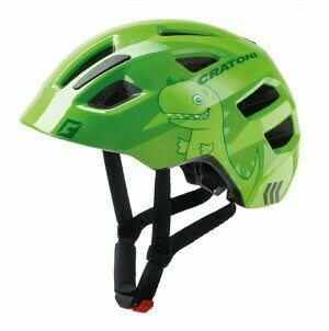 Casca Cratoni Maxster (Kid) DINO/GREEN GLOSS