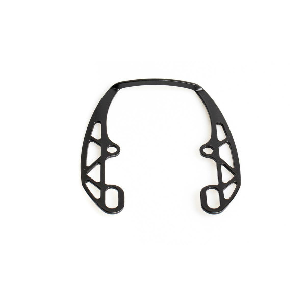 EVO2 mounting plate XL (+15 mm), for one brake, black (PU = 1 piece)