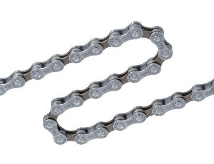 Lant Shimano CN-HG40, 118 zale, 6/7/8 vit., fara nit final, nit conectare x 1 (ampule type), ambalat ind