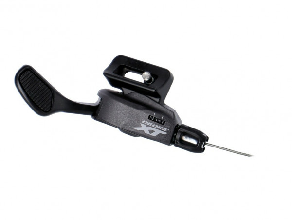 Maneta schimbator Shimano Deore XT SLM8100 I-Spec-EV 2 viteze stanga, black, 1.800mm