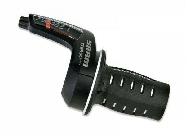 Manete schimbator Revo MRX-Pro, 2:1 Shimano, 7x3vit, negre