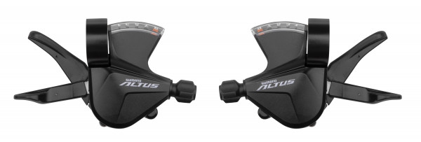 Manete schimbator Shimano Altus set fata/spate 2x9v