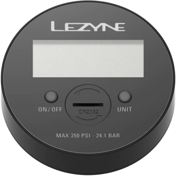 Manometru digital pentru pompă de podea 350 PSI 3,5 inch Lezyne negru