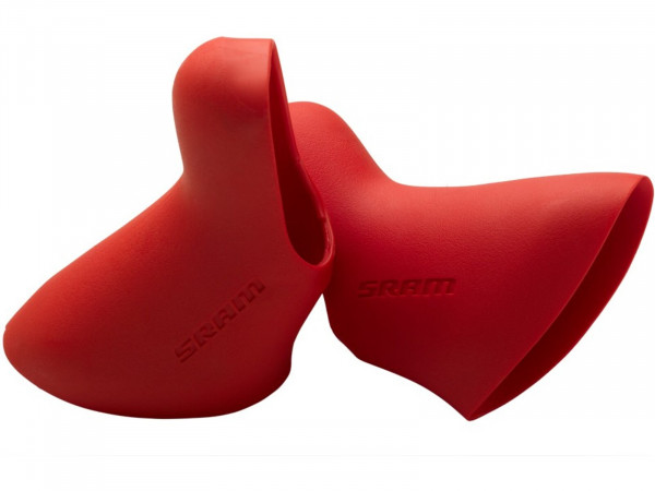 Mansoane road Hood Cover Pair for Red2012, Red 22, Force 22, Rival 22 Levers, Textured, Red
