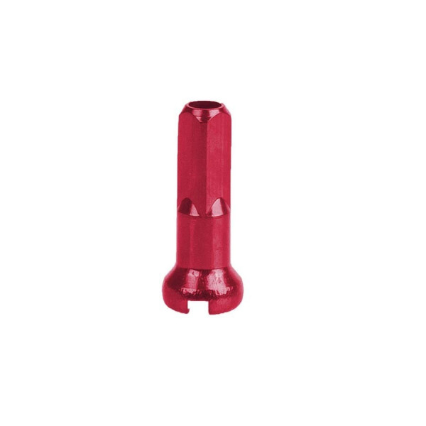 Niplu aluminiu rosu/anodizat 14 mm CN Spoke