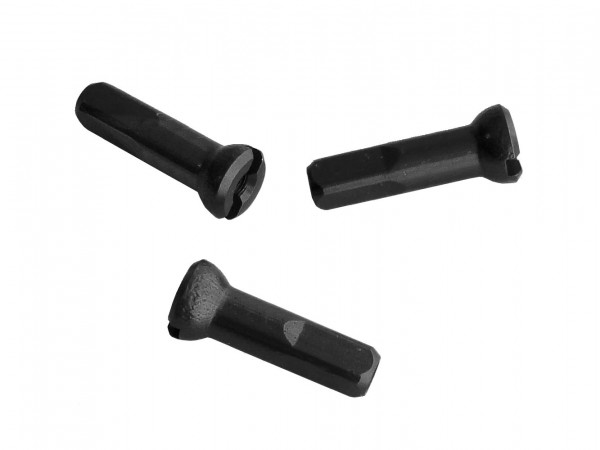 Niplu spita Sapim aluminiu 14mm negru