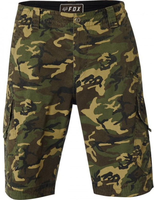 Pantaloni Fox Slambozo Camo Cargo Short black cam