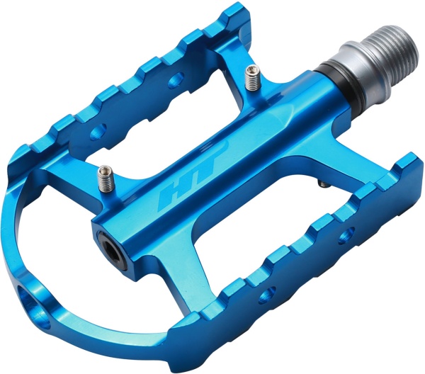 Pedale HT Components ARS02, MTB/Gravel/Urban, Albastru
