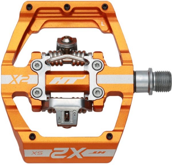 Pedale HT Components X2-SX, Portocaliu