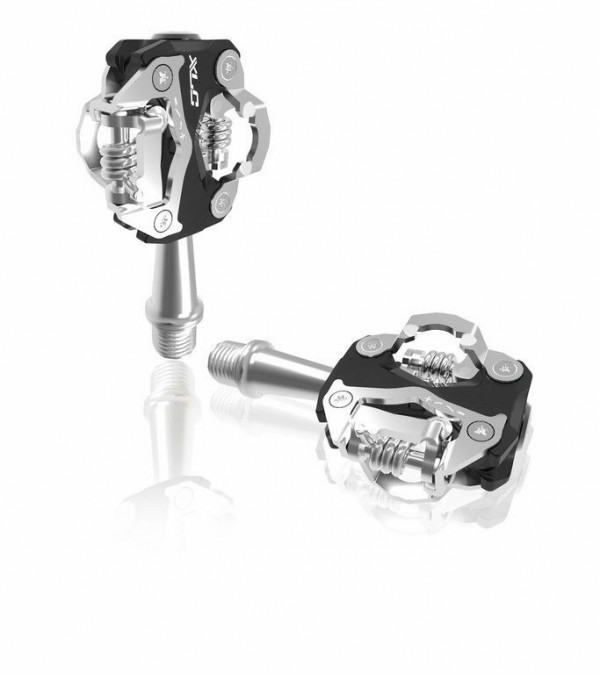 Pedale XLC PD-S15 Black/Silver Double Side