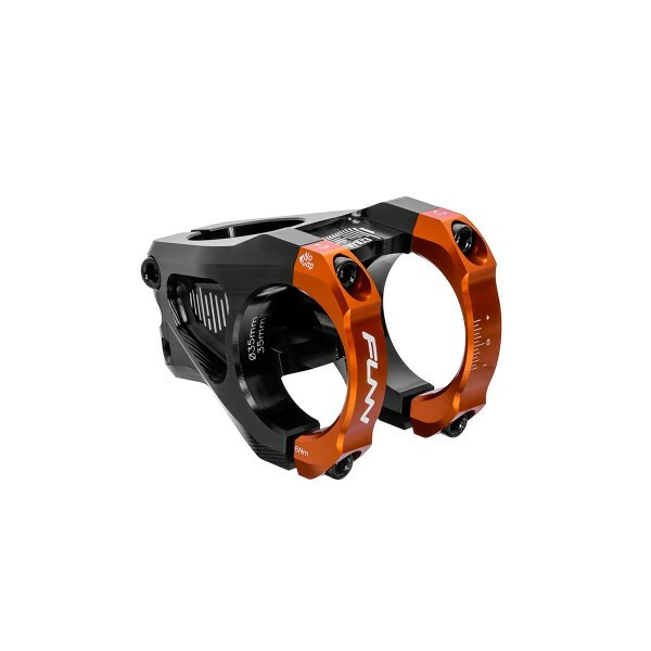 Pipa Funn Equalizer, 31,8mm, ridicare 10, 1-1/8, Ext:42mm, negru/portocaliu, AM