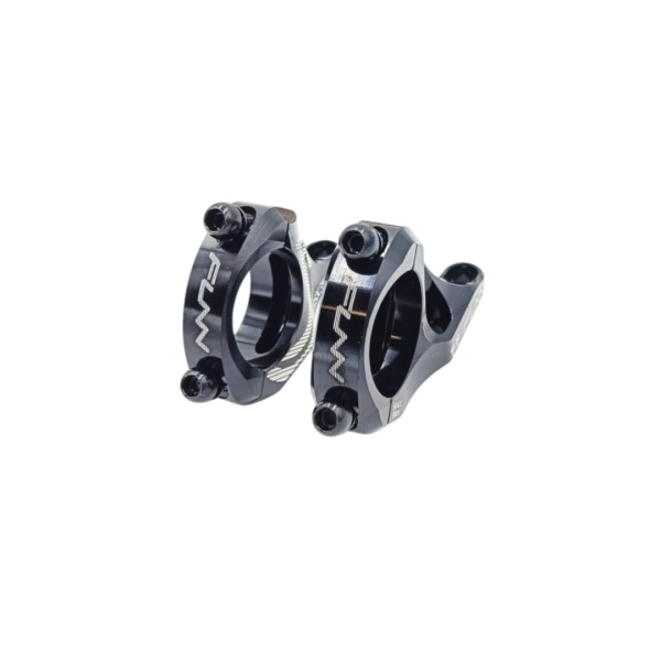 Pipa Funn RSX Light, mont.directa R.S.Boxxer, Alu.6061-T6, Full CNC, 35mm, rise/ridicare+30, ajustabila 45mm&50mm, negru anodizat, AM