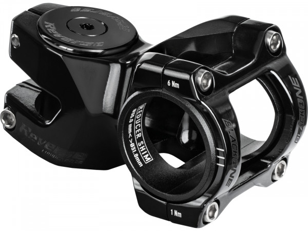 Pipa REVERSE Black-ONE Titanium D-2 50mm 31,8 & 35mm black inkl. Top Cap, Schraube, Kralle