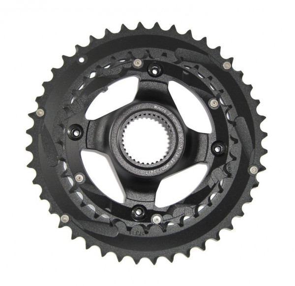 Placi pedalier 2x10v 44/32T pentru eBike Yamaha PW-X