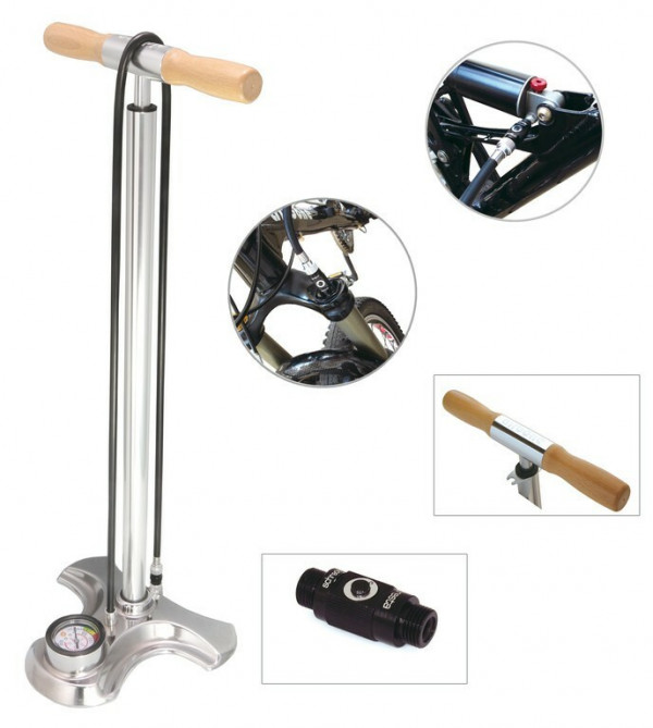 Pompa podea Airbone ZT-908 CNC Alu Body AV/SV/DV, 670mm, 300psi/20bar