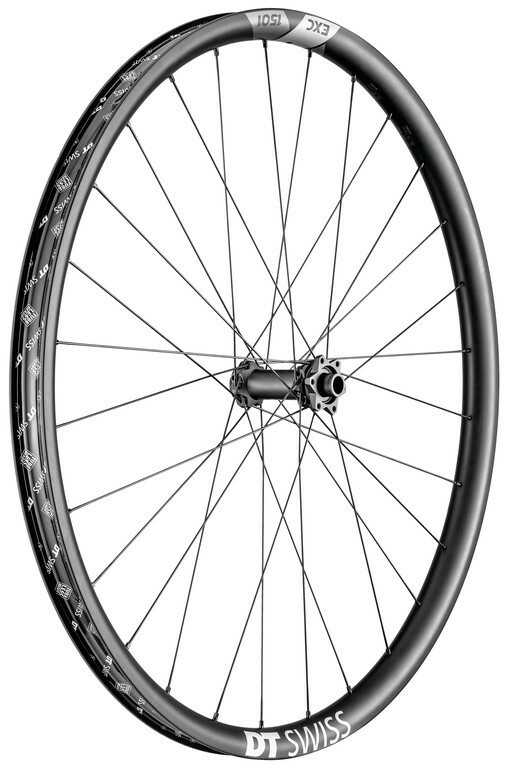 Roata fata DT Swiss EXC 1501 Spline DB 27.5"/30, IS 6-bolt, 110/15 TA Boost