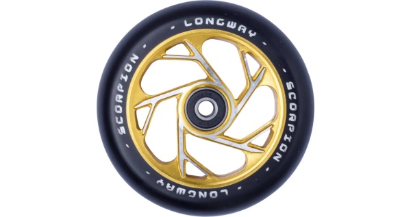 Roata Trotineta, Longway Scorpion, Freestyle, 110mm, Auriu