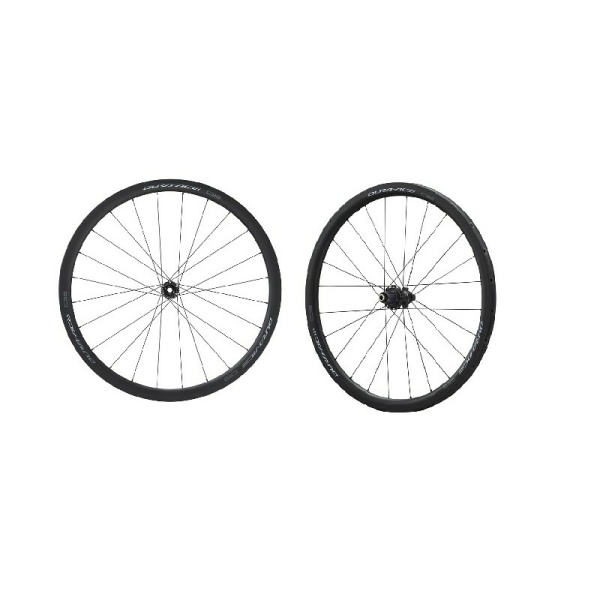 ROTI SHIMANO DURA-ACE, WH-R9270-C36-TU, F:24H/S:24H, PT. 12-VIT, OLD:100/142MM, F/S:12MM E-THRU, CARBON TUBULAR, FARA GEANTA PT. ROTOR CENTER LOCK