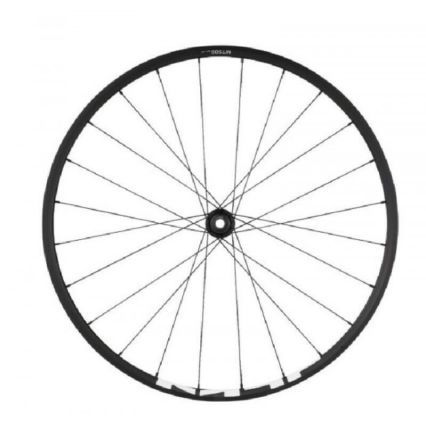 Roti Shimano WH-MT500-B-27.5, fata & spate, 24H/24H, pt. 11 vit., ax e-thr51u 15mm/12mm
