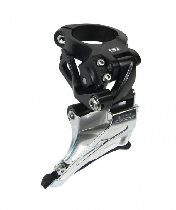 Schimbator fata Shimano Deore Down Swing FDM6025HX6, Dual Pull, 66-69