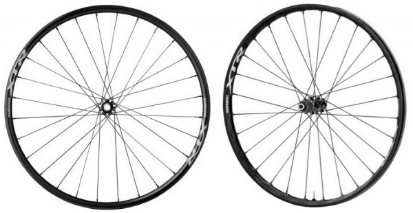 Set roti Shimano XTR WH-M9000-TU-29 OLD 100/142 E-Thru F15/R12 mm janta carbon
