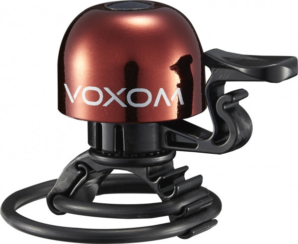 Sonerie bicicleta Voxom KL15 22,2-31,8mm, O-Ring, red