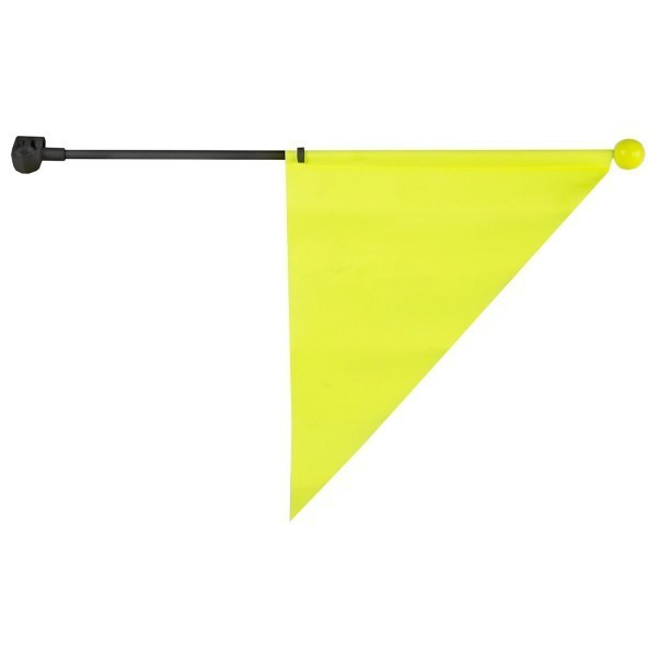 Steag M-Wave 380mm galben neon fixare portbagaj
